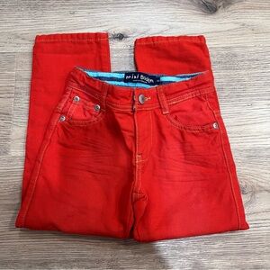 Mini Boden Orange Jeans